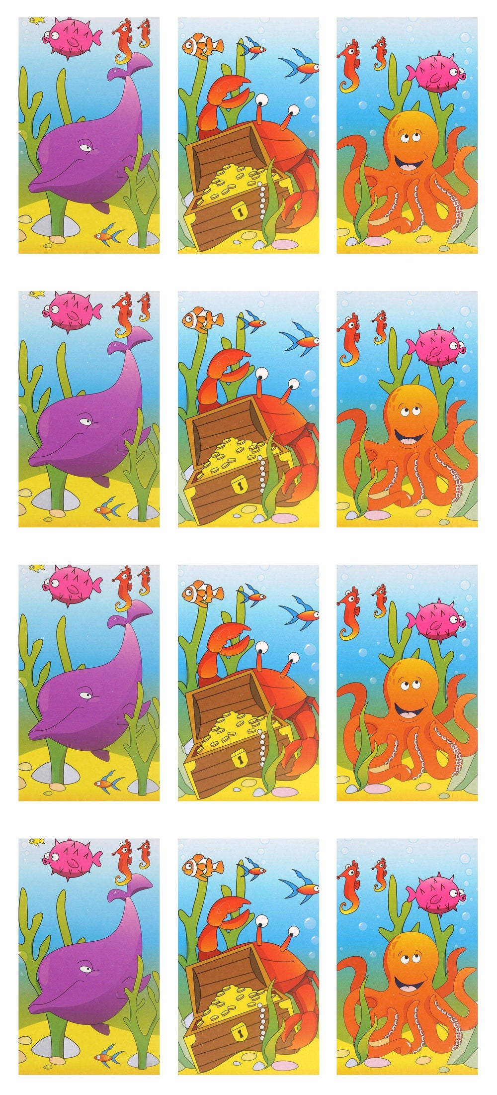 12 Mini Underwater Notebooks - Anilas UK