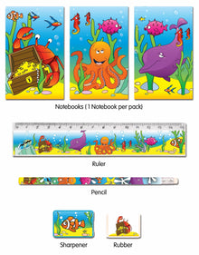 Underwater Five Piece Stationery Set - Anilas UK