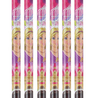 Princess Pencils with Erasers (Set of 6) - Anilas UK