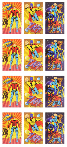 12 Mini Superhero Notebooks - Anilas UK