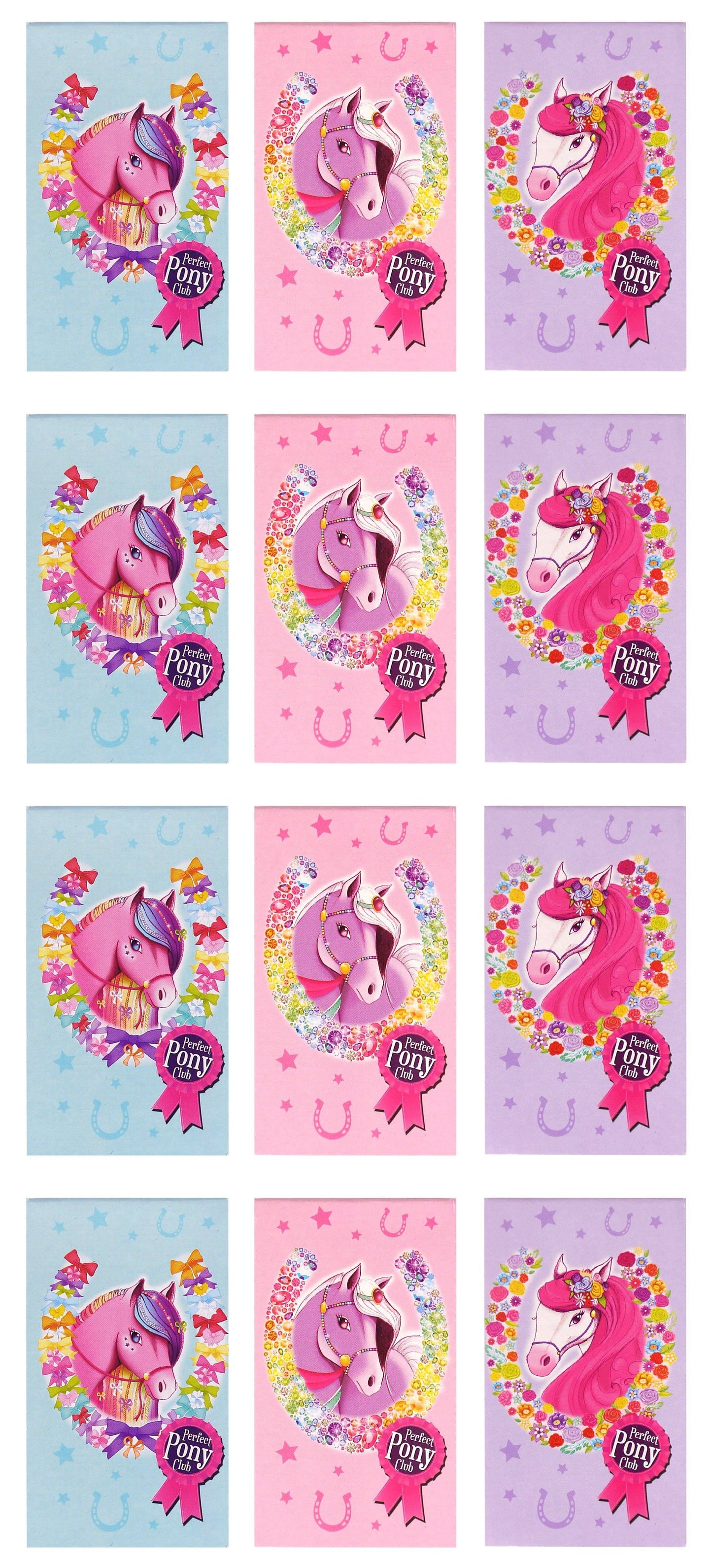 12 Mini Pony Notebooks - Anilas UK