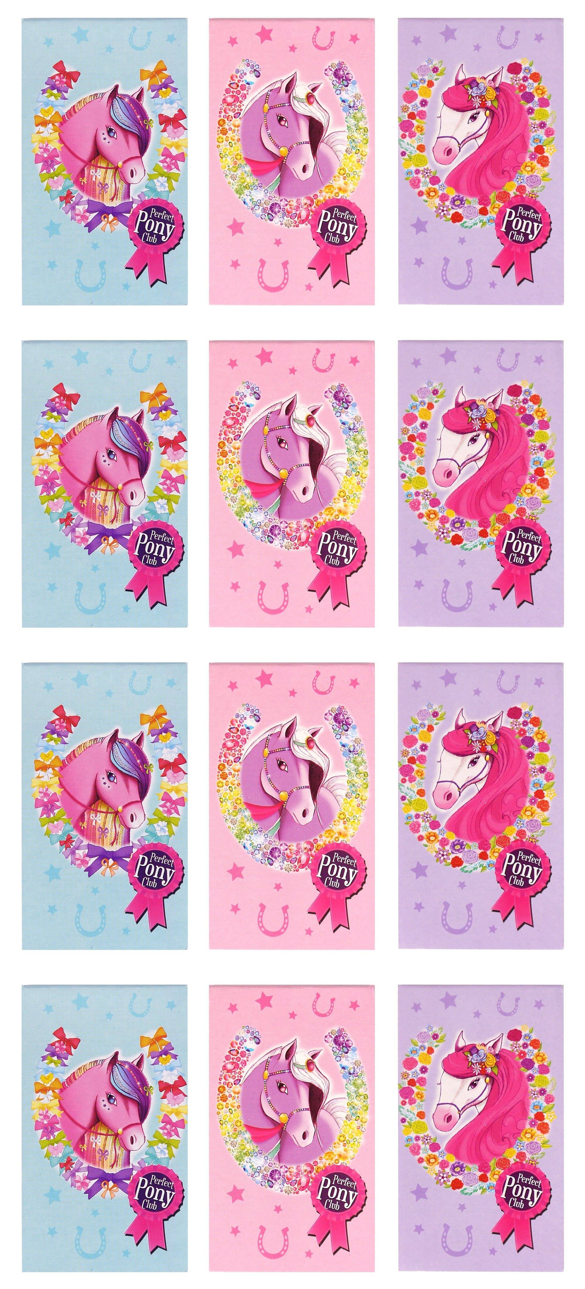 12 Mini Pony Notebooks - Anilas UK