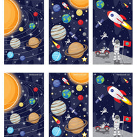 12 Mini Space Notebooks - Anilas UK
