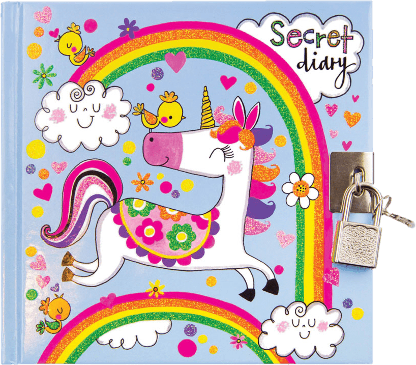 Unicorns Secret Diary by Rachel Ellen Designs - Anilas UK