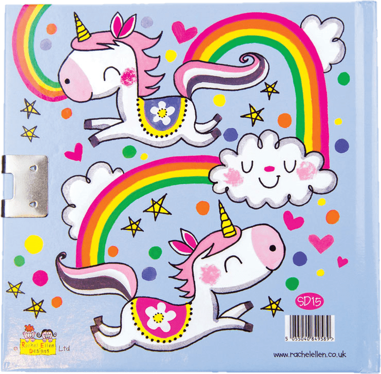 Unicorns Secret Diary by Rachel Ellen Designs - Anilas UK