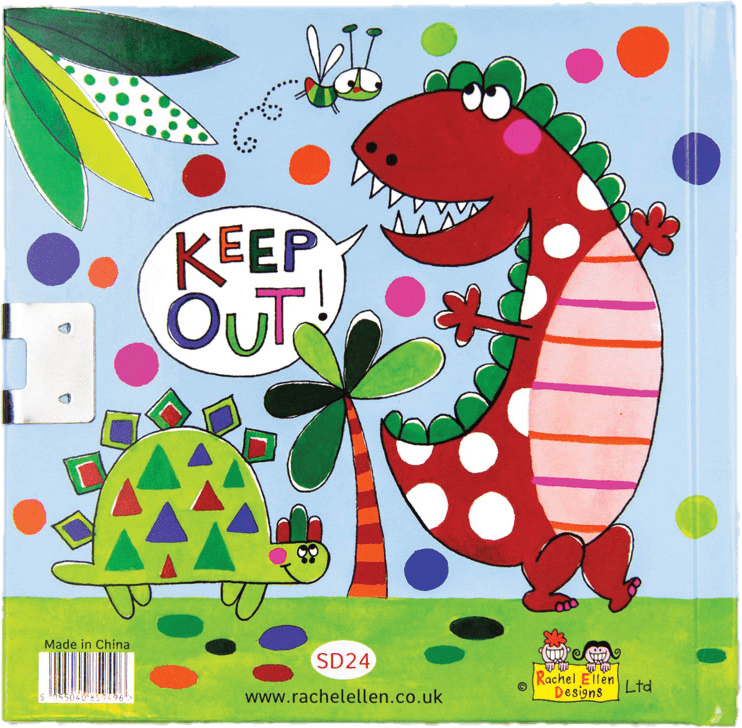 Rawr-Some Dinosaur Secret Diary by Rachel Ellen Designs - Anilas UK