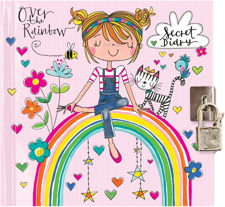 Over the Rainbow Secret Diary by Rachel Ellen Designs - Anilas UK