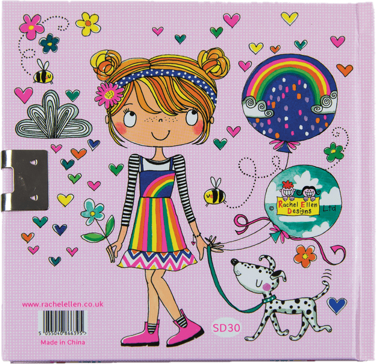 Over the Rainbow Secret Diary by Rachel Ellen Designs - Anilas UK