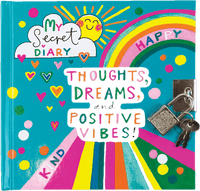 
              Positive Vibes Secret Diary by Rachel Ellen Designs - Anilas UK
            