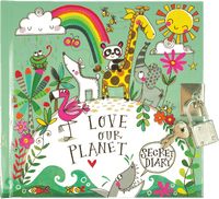 
              Love Our Planet Secret Diary by Rachel Ellen Designs - Anilas UK
            