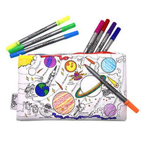 Eat Sleep Doodle's Space Explorer Colour In Pencil Case - Anilas UK