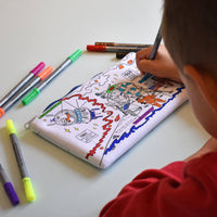 Eat Sleep Doodle's Space Explorer Colour In Pencil Case - Anilas UK