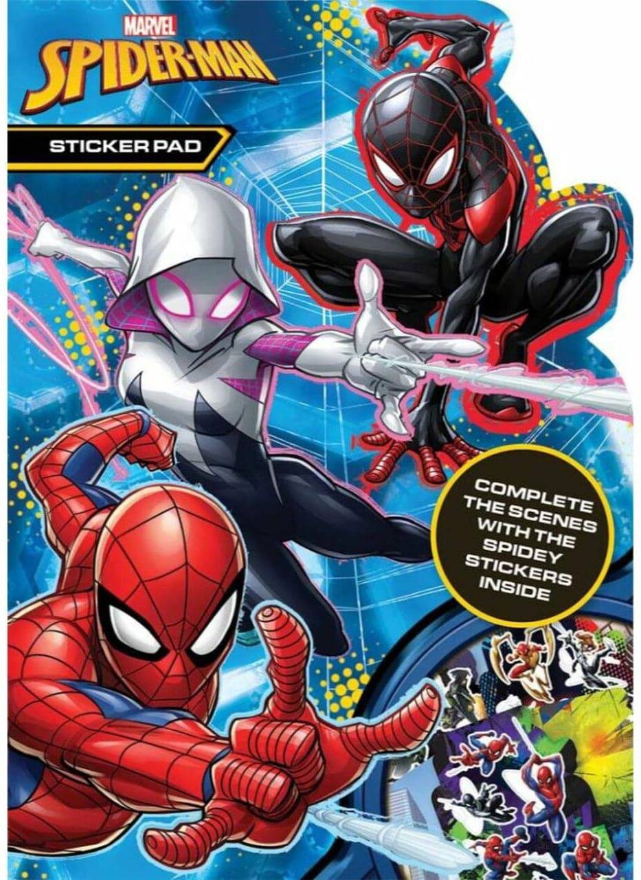 Spiderman Sticker Pad - Anilas UK