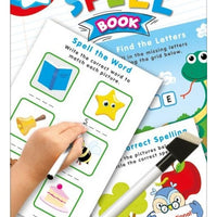 Learn to Spell Book (with Wipe Clean Pen) - Anilas UK