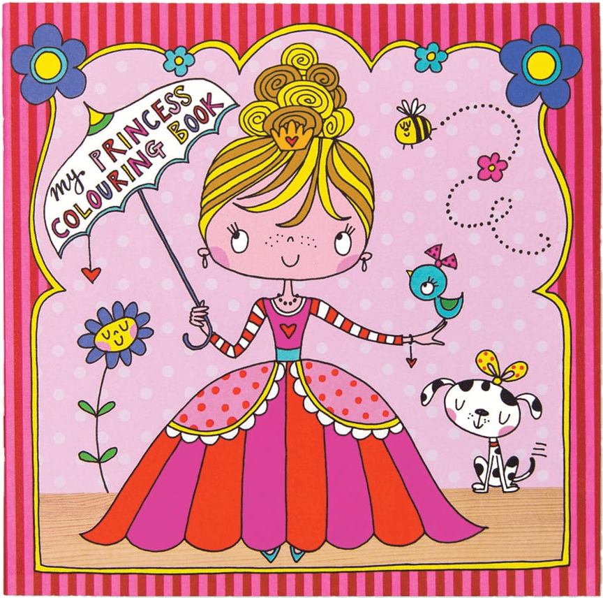 My Princess Colouring Book by Rachel Ellen Designs - Anilas UK