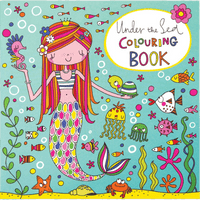 Under the Sea Colouring Book by Rachel Ellen Designs - Anilas UK