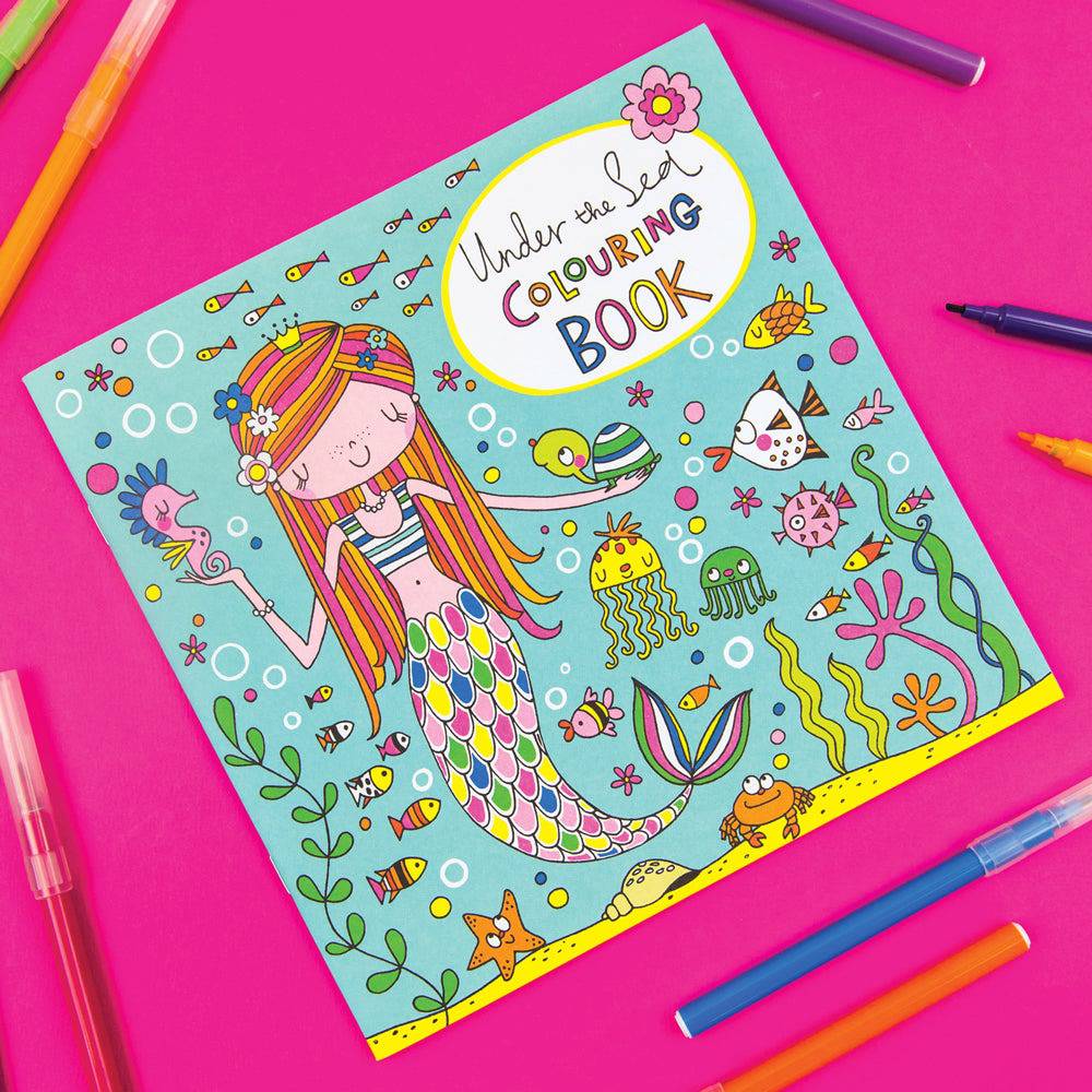 Under the Sea Colouring Book by Rachel Ellen Designs - Anilas UK