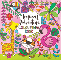 
              Tropical Adventure Colouring Book by Rachel Ellen Designs - Anilas UK
            