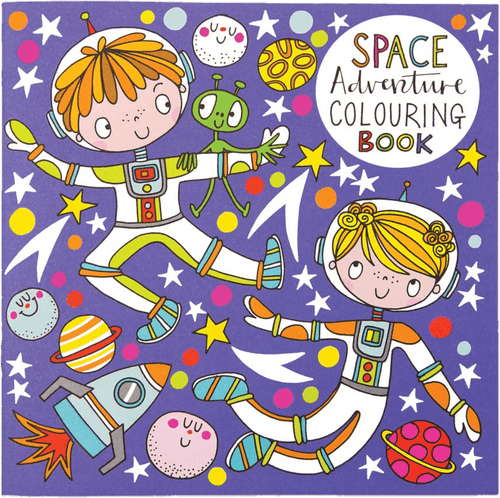 Space Adventure Colouring Book by Rachel Ellen Designs - Anilas UK