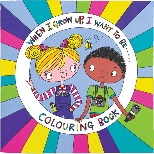 When I Grow Up, I Want To Be... Colouring Book by Rachel Ellen Designs - Anilas UK