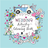 Wedding Activity and Colouring Book by Rachel Ellen Designs - Anilas UK