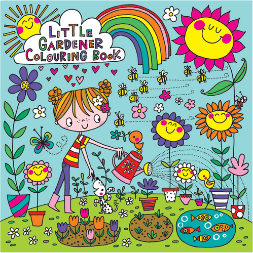 Little Gardner Colouring Book by Rachel Ellen Designs - Anilas UK