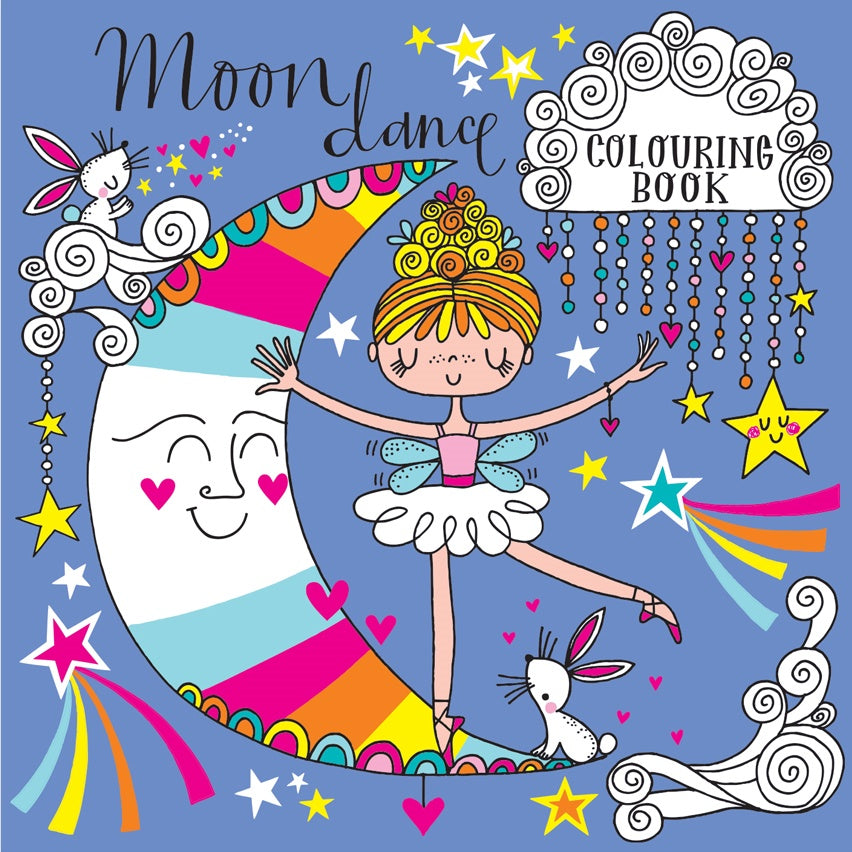 Moon dance Colouring Book by Rachel Ellen Designs - Anilas UK
