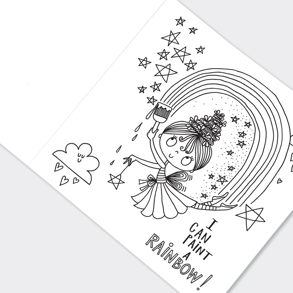 Magical Fairies Colouring Book by Rachel Ellen Designs - Anilas UK