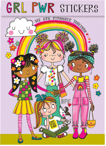 Girl Power Sticker Book by Rachel Ellen Designs - Anilas UK