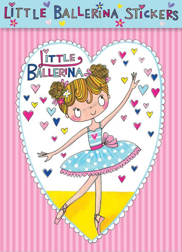 Little Ballerina Sticker Book by Rachel Ellen Designs - Anilas UK