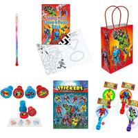 Single New Superhero themed Party Bag with Fillers - Anilas UK