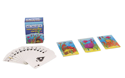 12 Sets of Mini Sea Life Playing Cards - Anilas UK
