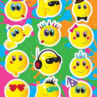 12 Smiley Sticker Sheets - Anilas UK