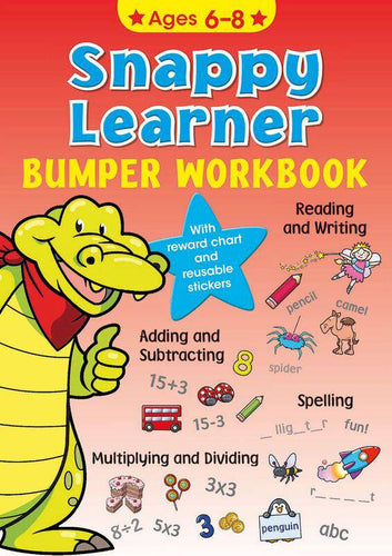 Snappy Learner Bumper Workbook Ages 6-8 - Anilas UK