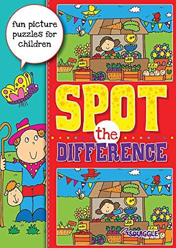 Spot the Difference Book Red - Anilas UK