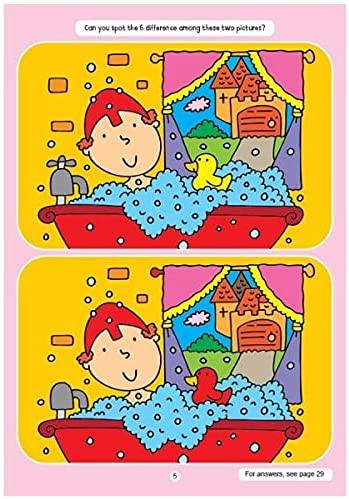 Spot the Difference Book Red - Anilas UK