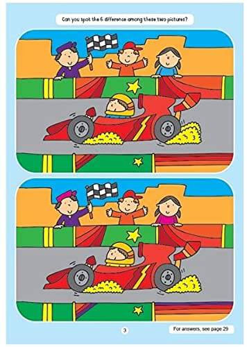 Spot the Difference Book Red - Anilas UK