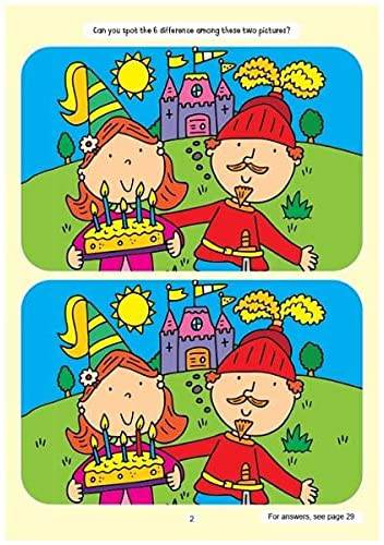 Spot the Difference Book Red - Anilas UK