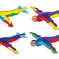 12 Superhero Gliders - Anilas UK