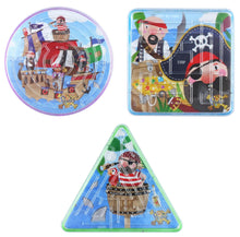 12 Mini Pirate Themed Mazes - Anilas UK