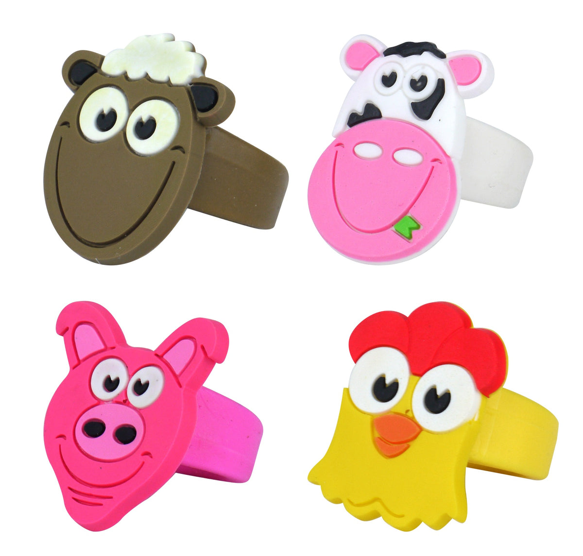 Children's Farm Animal Rings | Anilas UK