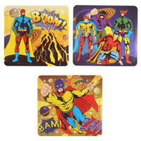12 Mini Superhero Themed Jigsaw Puzzles - Anilas UK