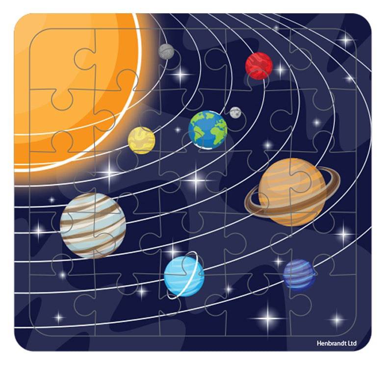 12 Mini Space Themed Jigsaw Puzzles - Anilas UK