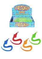 
              12 Stretch Sticky Translucent Snakes - Anilas UK
            