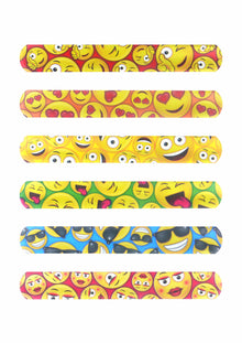 12 Smiley Snap Bracelets - Anilas UK