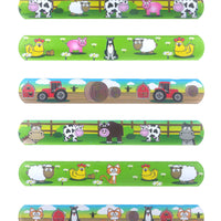 12 Farm Animals Snap Bracelets - Anilas UK