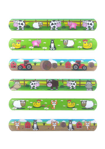 12 Farm Animals Snap Bracelets - Anilas UK