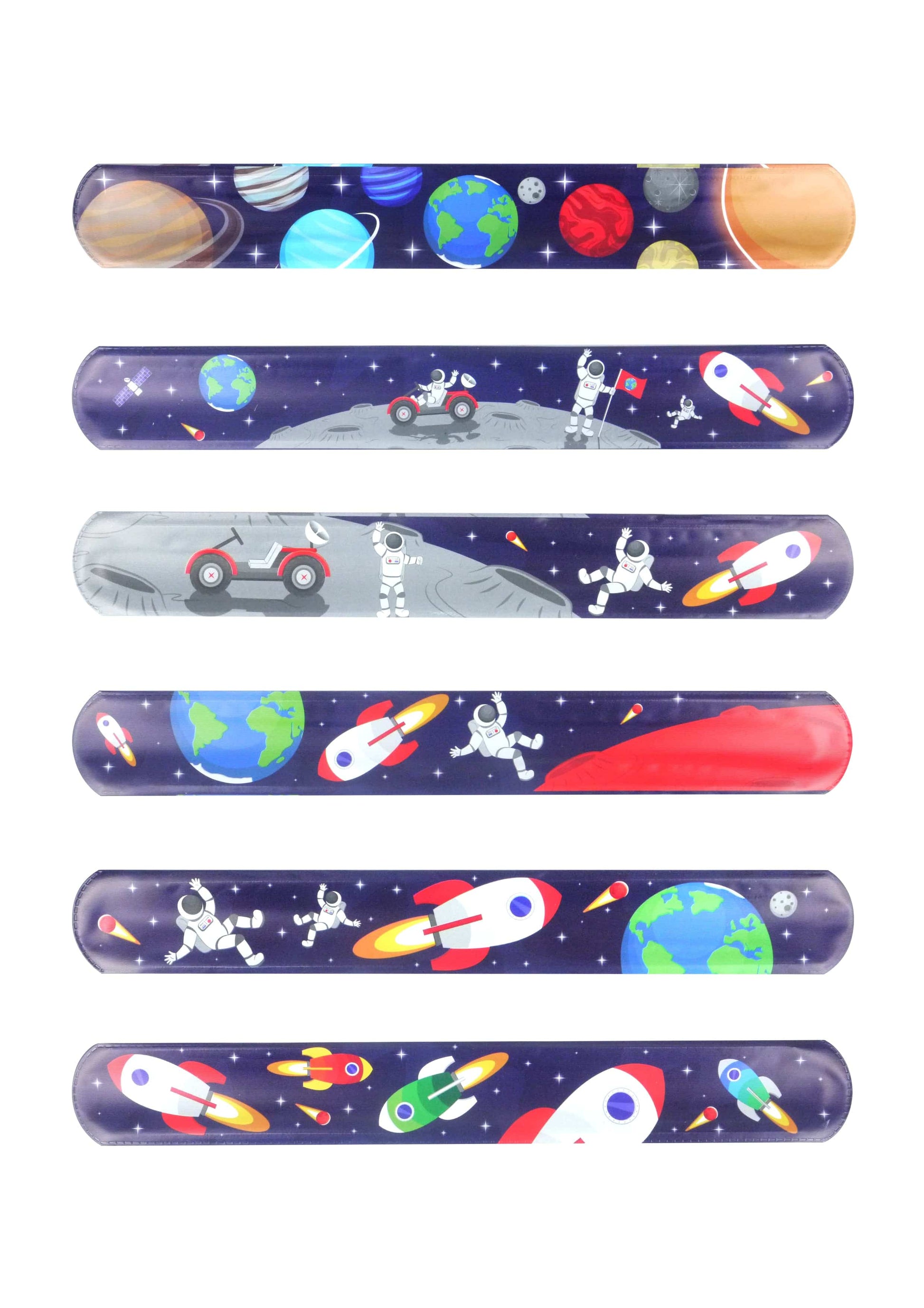 12 Space Snap Bracelets - Anilas UK