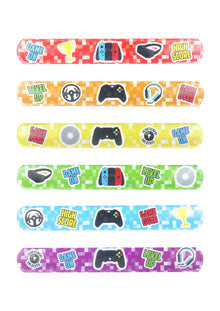 12 Gamer Snap Bracelets - Anilas UK