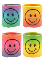 
              Mini Rainbow Springs with Smiling Faces (3.5cm) (Pack of 12) - Anilas UK
            